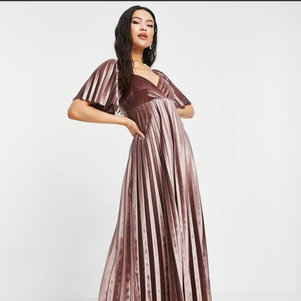 ASOS Velvet Formal Dress